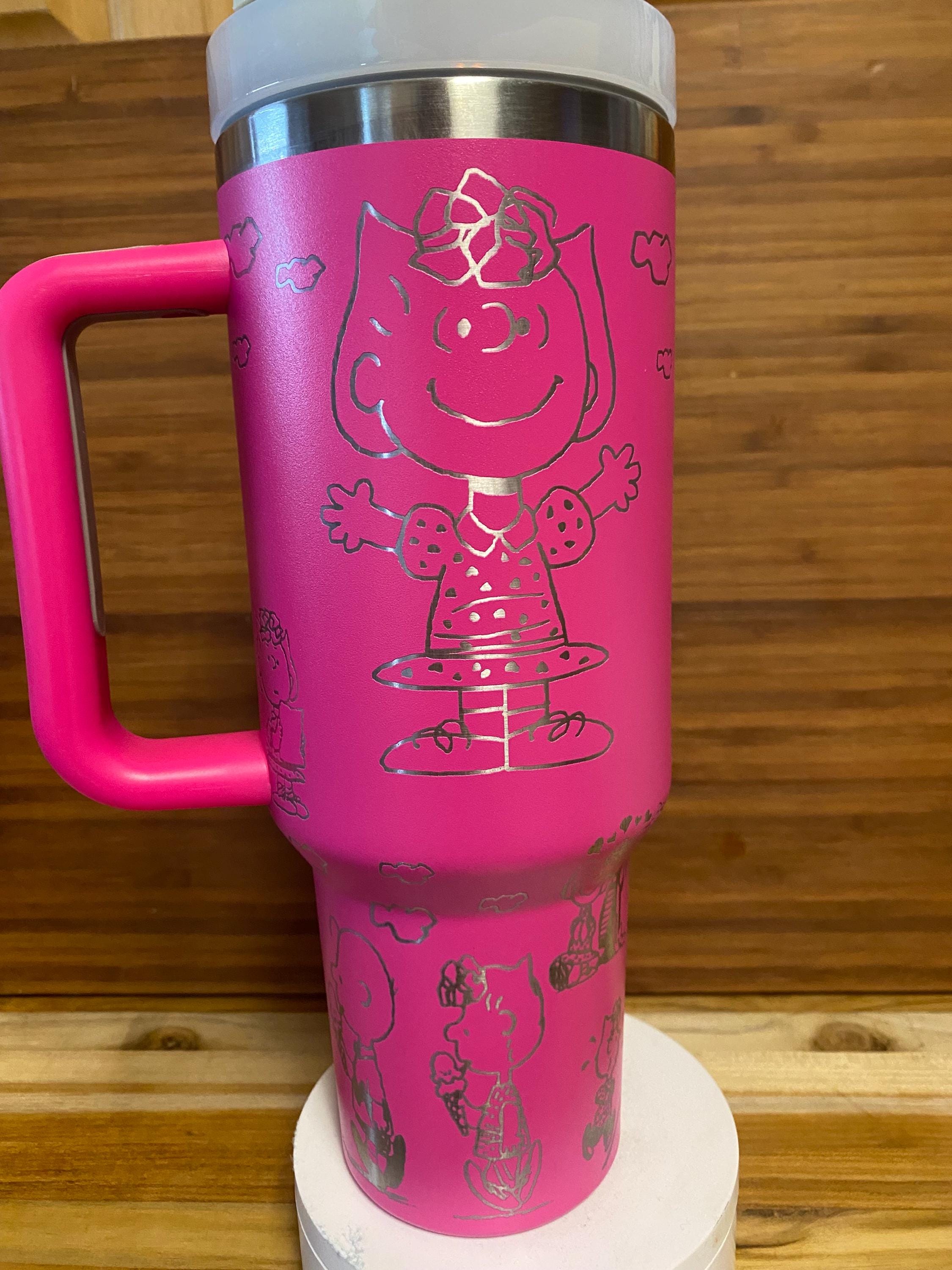 40 oz Laser Engraved Unbranded Tumbler Sally Brown