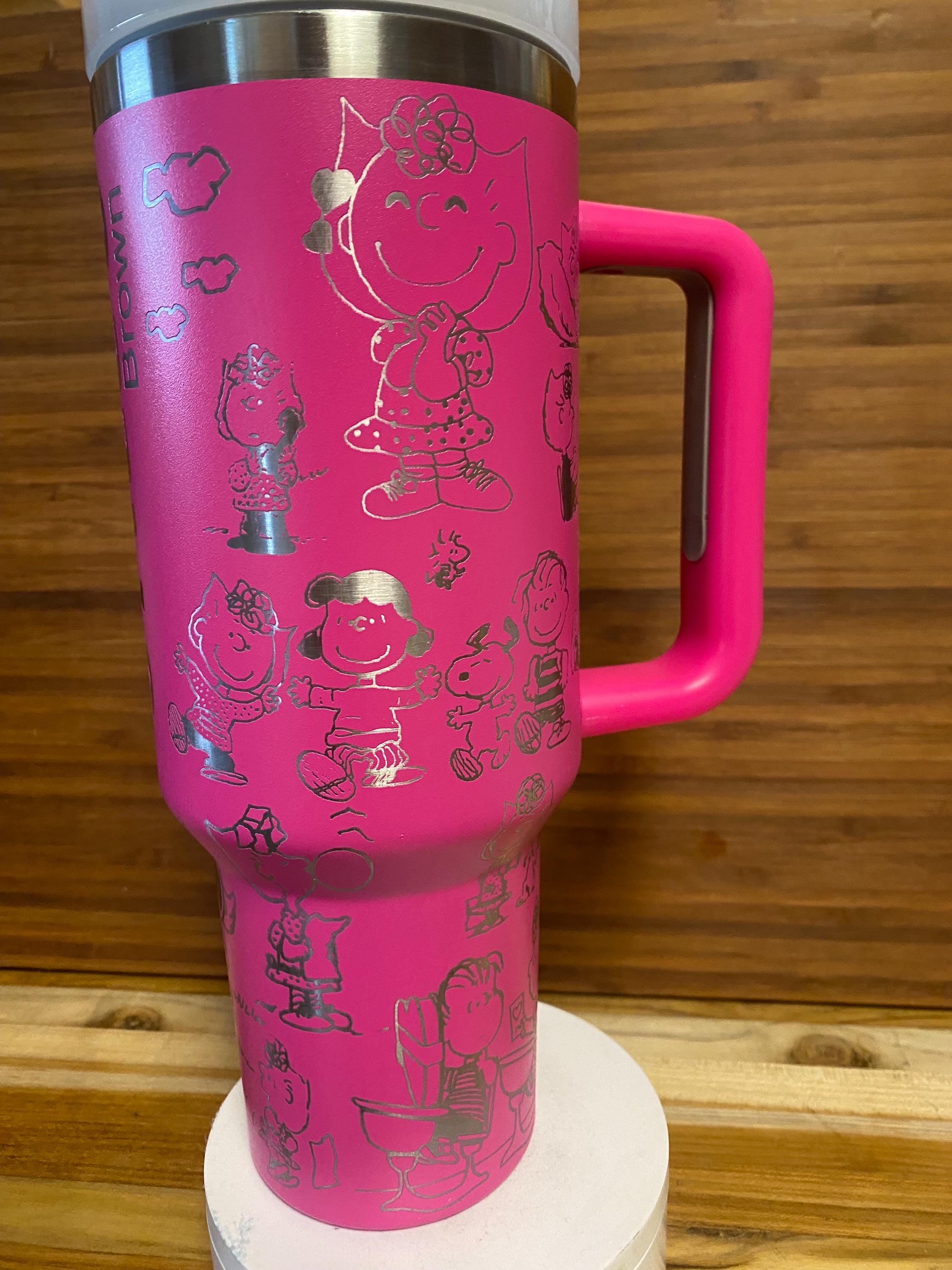 40 oz Laser Engraved Unbranded Tumbler Sally Brown